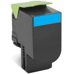 Toner LEXMARK 80C2HC0 802HC 3K cyan