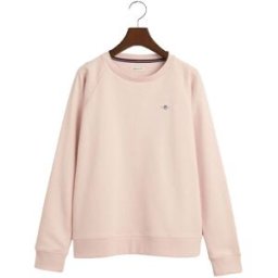GANT Shield Crew Neck Junior, 176, CRYSTAL PINK