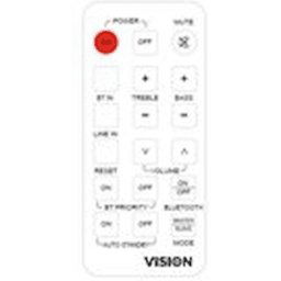 VISION Spare CS-1900P Remote Control - Also works for SP-1800PBT