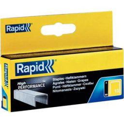 Rapid Nr 13 Häftklammer Galvaniserat Stål, 2500-Pack 8 Mm, Infästning