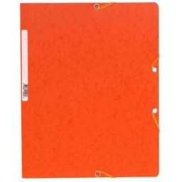 Gummibandsmapp u.kl. EXACOMPTA A4 orange