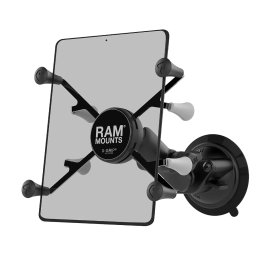 RAM hållare för surfplattor 7" 8" med X-grip sugkoppsbas