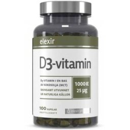 Elexir Pharma D3 Vitamin 1000ie 100 Caps