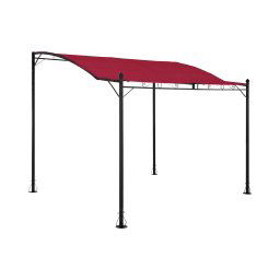 Förlängningspaviljong - 2,6 x 3 m - Vinröd
