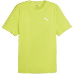 Puma Run Favorite Tee Herr, M, Lime Pow