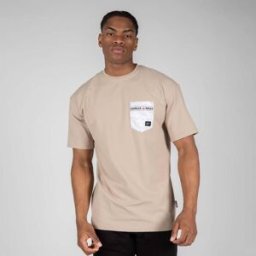 Gorilla Wear Dover Oversized T-shirt Beige L