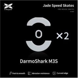 X-Raypad Jade Mouse Skates För Darmoshark M3s