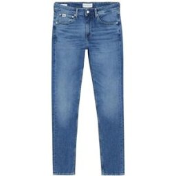 Calvin Slim Tapered Jeans Herr, 33/32, Denim Medium