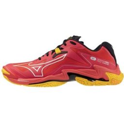 Mizuno Wave Lightning Z8 Herr, 44,5, Radiant Red/White/Carrot Curl
