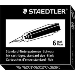 Refill STAEDTLER Svart 6/fp