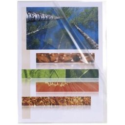 Aktmapp EXACOMPTA A4 0,12mm klar 100/fp