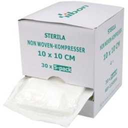 Kompress NW steril 5-p 10x10cm 150/fp