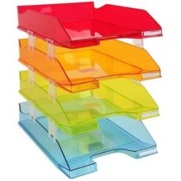 Brevkorgsset EXACOMPTA combo klar 4/fp