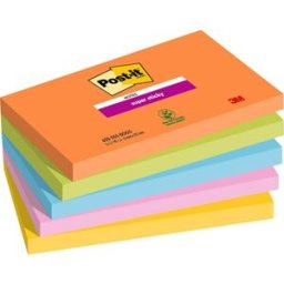 Notes POST-IT SS Boost 76x127 5/fp