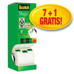 Dokumenttejp SCOTCH 810 19mmx33m 8/fp