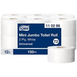 Toalettpapper TORK Uni T2 2-lag 12/fp