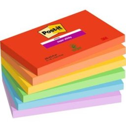 Notes POST-IT SS Playful 76x127 6/fp