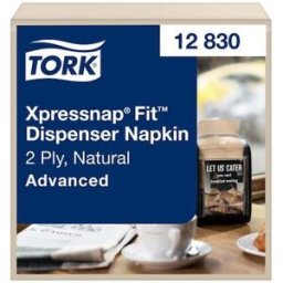 Servett TORK Xpressnap N14 natur 720/fp