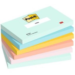 Notes POST-IT 76x127mm Beach 6/fp