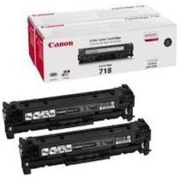 Toner CANON 718BK 2/fp 6,8K svart