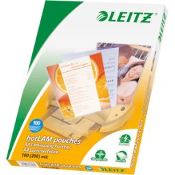 Laminat LEITZ A4 100mic klar 100/fp