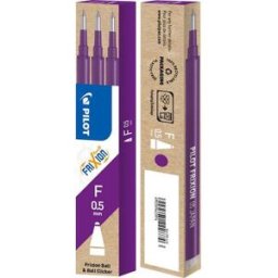 Refill PILOT Frixion 0,5mm violett 3/fp