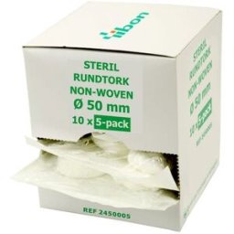 Rundtork NW steril 5-p 50mm 50/fp