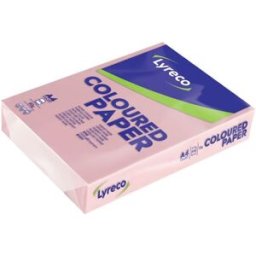 Kop.ppr LYRECO A4 80g oh rosa 500/fp