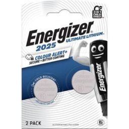 Batteri ENERGIZER Ultimate CR2025 2/fp