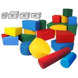 Mjuka klossar Paket 10/fp