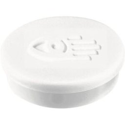 Magnetknappar LEGAMASTER 30mm vit 10/fp