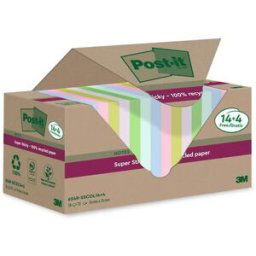 Notes POST-IT SS 76x76mm re sort.f 18/fp