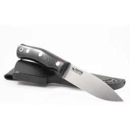 Casström No.10 Swedish Forest Knife - Svart micarta Rostfritt