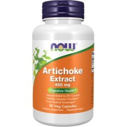 Now Artichoke Extract 450 Mg 90 Caps