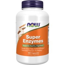 Now Super Enzymes 180 Caps