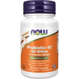 Now Probiotic-10 100 Billion 30 Caps
