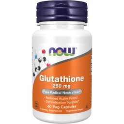 Now Glutathione 250 Mg 60 Caps