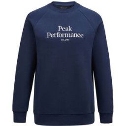 Peak Performance Original Crew Herr, S, BLUE SHADOW-OFFWHITE