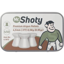 Umarex Mr. Shoty Flat Head Pellets 4,5mm 450st
