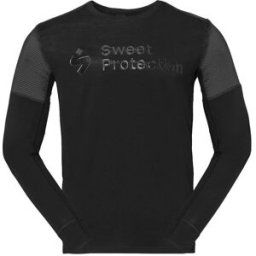 Sweet Protection Hunter Merino Hybrid LS Jersey Herr, Black, M