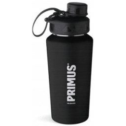 Primus Vattenflaska TrailBottle Stainless Steel 0.6 L (Färg: Svart)