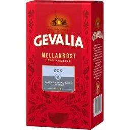 Kaffe GEVALIA Kok Mellanrost, 450g