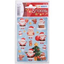 Herma stickers Decor Christmas Santa Claus (3) 10st