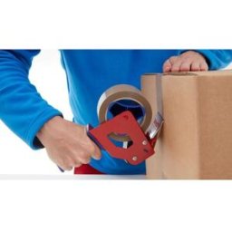 Packtejp TESA 4100 PVC 75mmx66m brun 24st