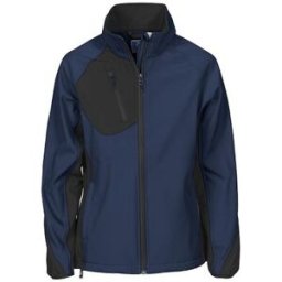 Softshelljacka dam Projob 2423 navy M