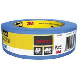 3M Maskeringstejp 2090, blå papper, 48 mm x 50 m