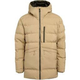 The Mountain Studio A-2 R GORE-TEX Windstopper Reversible Down Parka, XL, FOREST GREEN, SAND