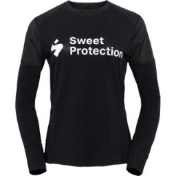 Sweet Protection Hunter Merino Hybrid LS Jersey Dam, Black, XS