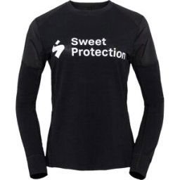 Sweet Protection Hunter Merino Hybrid LS Jersey Dam, Black, M