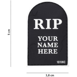 101 INC PVC Patch - RIP